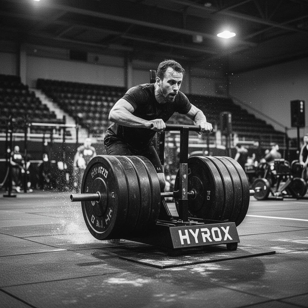 HYROX — High-output hybrid racing